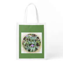 EARTH DAY - REUSABLE NYLON BAG
