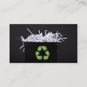Earth Day Reuse Recycling Company Business Card