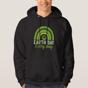 Earth Day Save Our Home Plant More Trees Go Plane Hoodie