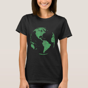 Earth Day Save Our Planet Climate Change Globe Wor T-Shirt