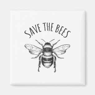 Earth Day Save Our Planet Save The Bees T Shirt Pr Magnet