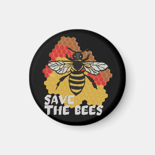 Earth Day, Save The Bees Magnet