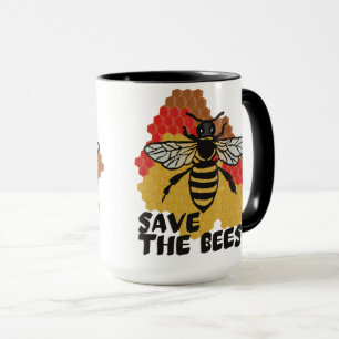 Earth Day, Save The Bees Mug