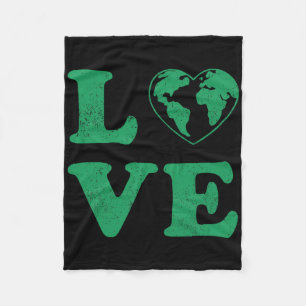 Earth Day Save The Bees Plant More Trees Clean The Fleece Blanket
