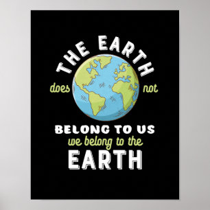 Earth Day Save The Planet Protect The Environment Poster