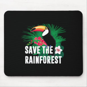 Earth Day Save The Rainforest Mouse Pad