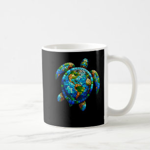 Earth Day, Sea Turtle Save The Planet Coffee Mug