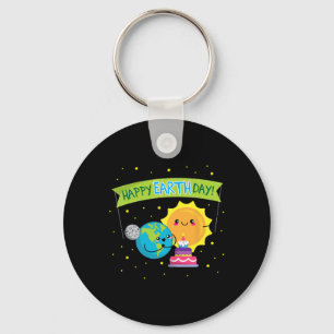 Earth Day Shirt For Kids Funny Cute Earthday  Key Ring