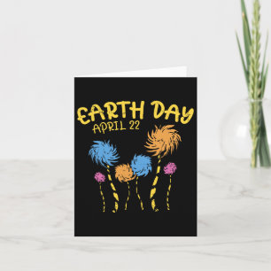 Earth Day Shirt Save Environment Eco Tree Boy Girl Card