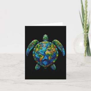 Earth Day Shirt Sea Turtle Save The Planet Women M Card