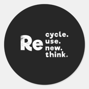 Earth Day Shirts  Classic Round Sticker