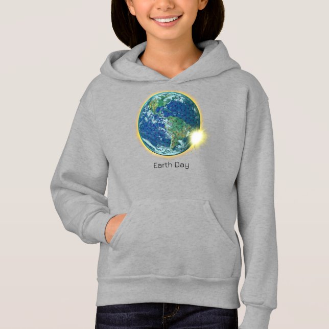 Earth Day Solar Eclipse 2024 sacred geometry  (Front)