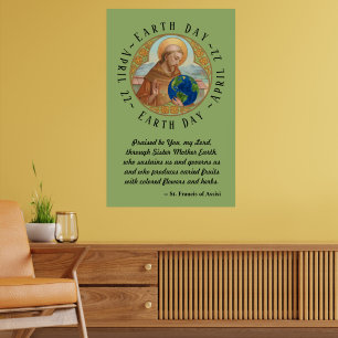 Earth Day & St. Francis of Assisi Poster
