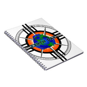 Earth Day Star Crown Notebook