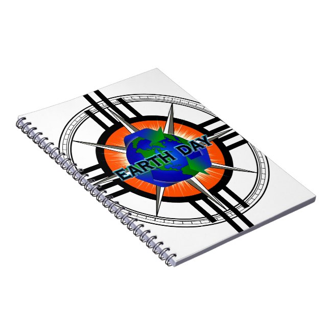 Earth Day Star Crown Notebook (Right Side)