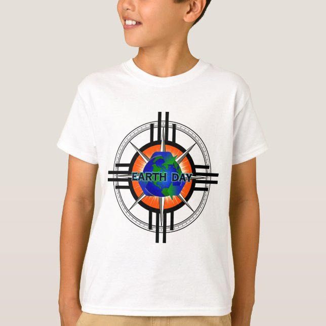 Earth Day Star Crown T-Shirt (Front)