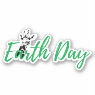 Earth Day Sticker