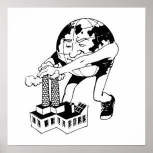 EARTH DAY - Stop Pollution Poster