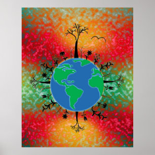 Earth Day ~ Sunrise Poster