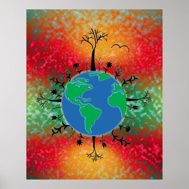 Earth Day ~ Sunrise Poster (Front)