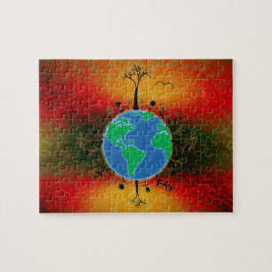 Earth Day ~ Sunset Jigsaw Puzzle