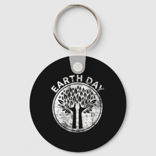 Earth Day T Shirt Hands Tree Lover Nature Men Wome Key Ring