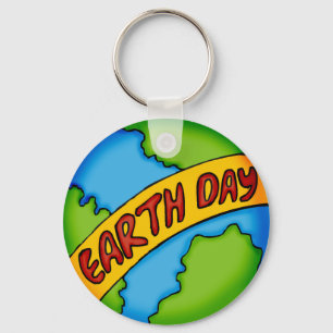 Earth Day T Shirts and Gifts Key Ring