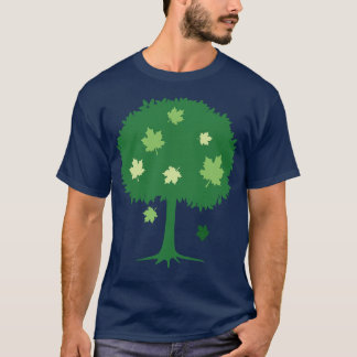 Earth Day toon Tree T-Shirt