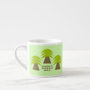 Earth Day Trees Espresso Cup