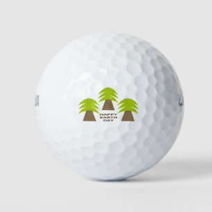 Earth Day Trees Golf Balls
