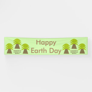 Earth Day Trees Personalised Banner