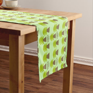 Earth Day Trees Short Table Runner