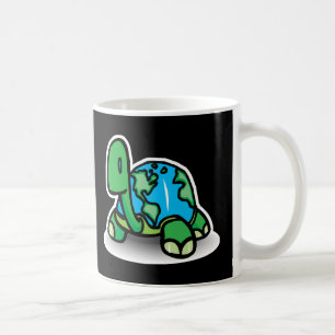 earth day turtle coffee mug