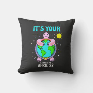 Earth Day Turtle Design April 22 For Nature Lovers Cushion