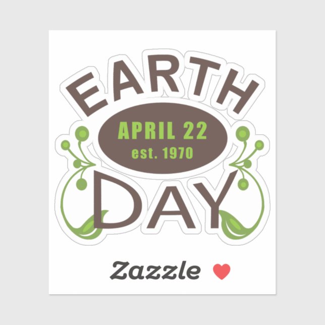 Earth Day typography design (Sheet)