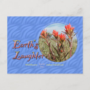 Earth Day Wildflower Postcard