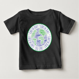 Earth Day Word Art T-Shirt