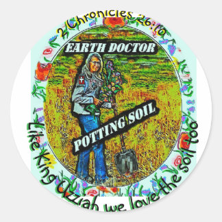 Earth Doctor sticker
