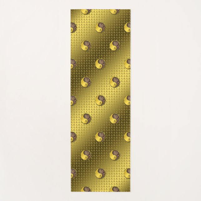Earth Dragon Yoga Mat (Front)