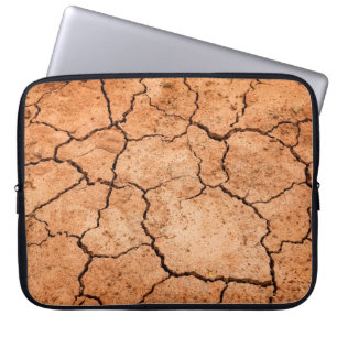 Earth drought floor dryness laptop sleeve