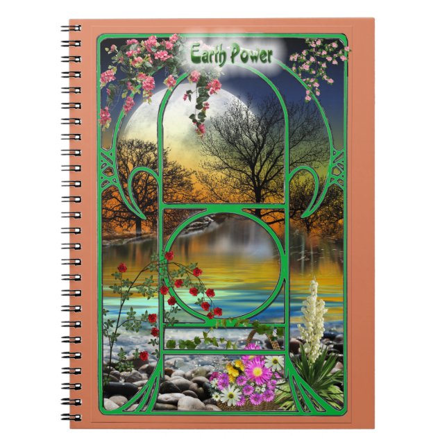 Earth Elemental power Notebook (Front)