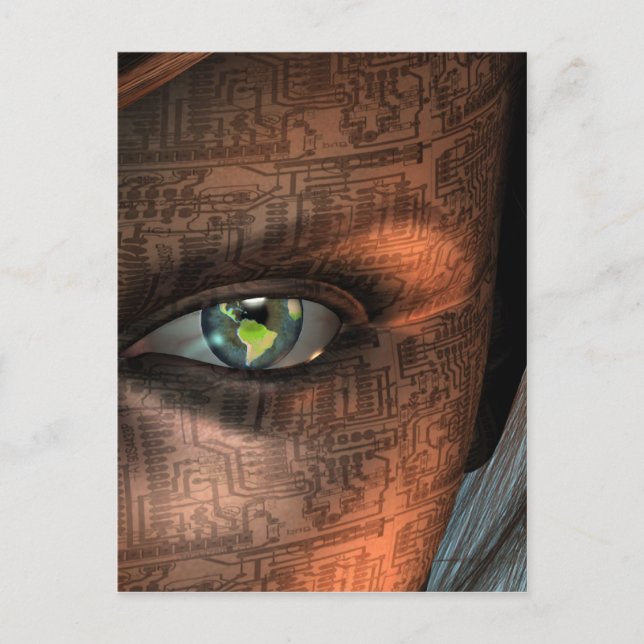 Earth Eye Postcard (Front)