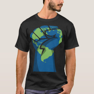 Earth Fist RESIST Climate Change T-Shirt