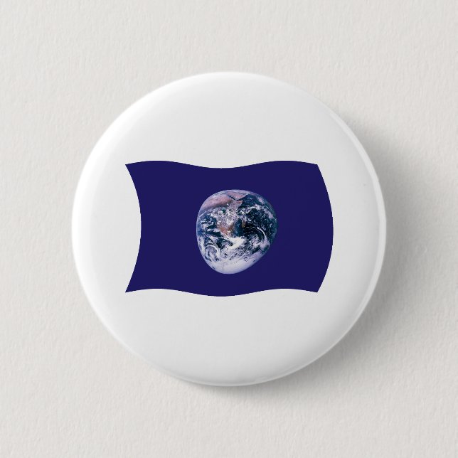 Earth Flag Button (Front)