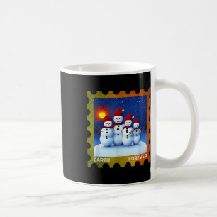 Earth Forever Environmental Protection Stamp Sunse Coffee Mug