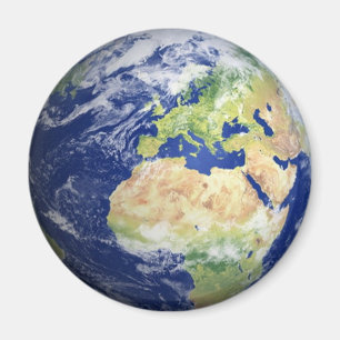 Earth Fridge Magnet #2 - Europe/Africa