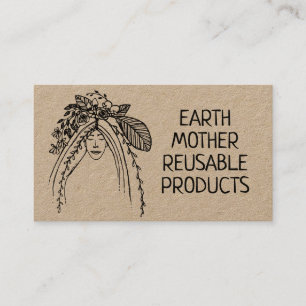 Earth Friendly Reusable Zero Waste Products Business Card