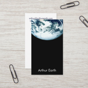 Earth from Space Card