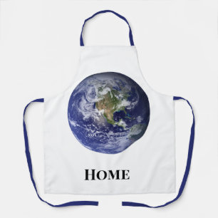 Earth from Space, Classic Blue Marble by NASA Apron