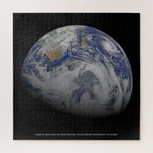Earth from Space Jigsaw Puzzle (Vertical)